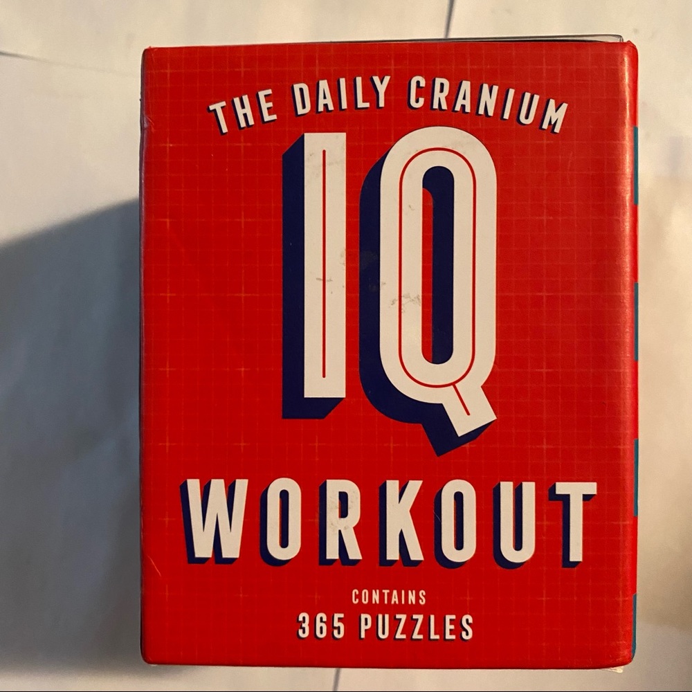 The Daily Cranium IQ Workout 365 Puzzles by Professor Puzzle